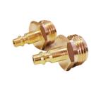 3/4 inch Lead Free Brass Blow Out Plug With Quick Connect