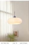 Bauhaus Pendant Light Retro Dining Room Hanging Light Cream Custard Tart Light