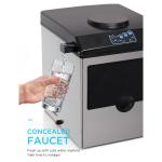 Electric Ice Maker Machine Commercial Home Small Mini 25kg Countertop Bullet