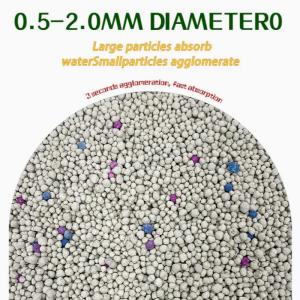 Wholesale Low Dust Clay Scent Lock Multi Fragrance Bentonite Cat Litter For Strong Deodorizing from china suppliers