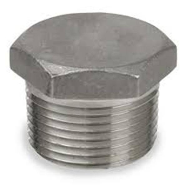 forged high pressure pipe fittings astm 316L forged square head plug 316L
