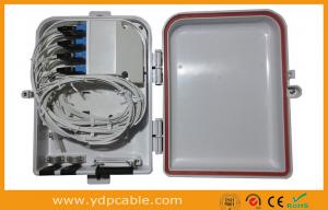 China Dual Layer Fiber Optic Splitter Box For PLC Splitter 1x16 LGX Modular / Cable Distribution Box on sale