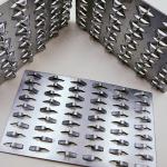 Silver Hardware Materials Stamping Knuckle Nail Plate Mending Plate for Standard