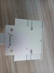 Medical monitoring arm with basket hospital wall mount medical instrument