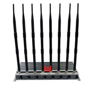 Wholesale 46W Mobile Signal Amplifier , Indoor Cell Phone Signal Booster Jamming Up To 60m from china suppliers