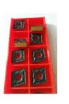 CNMG CVD Coated Ceramic CNC Carbide Inserts For Hardened Steel