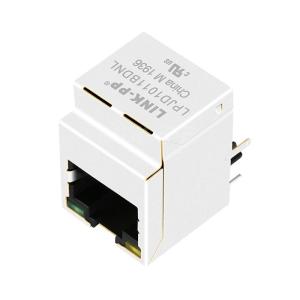 Wholesale LPJD1011BDNL 10/100 Base-T Vertical RJ45 Magjack With Yellow/Green LED from china suppliers
