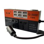 Car Inverter 1500W Pure Sine Wave Inverter 12V Dc To 120V Ac For Car Power