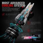 Super Brigh H13 Led Headlight Bulbs , Waterproof 80w Led Headlight