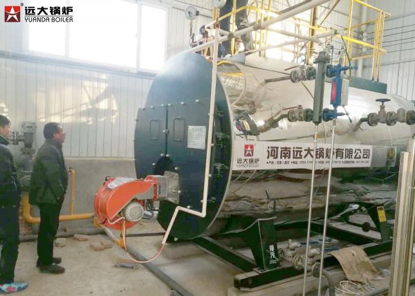 Quality Biogas Fired Boilers 25 Bar Rated Working Pressure For Textile Mill Horizontal Type for sale