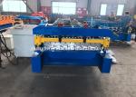 8 Kw Corrugated Roll Forming Machine , Roofing Sheet Metal Rolling Machine With