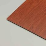 Scratch-resistant Maroon walnut Aluminum Composite Panel 4MM 1.22*2.44m