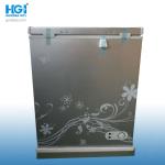 Floweral Silver Gray Deep Chest Freezer Mechanical Temperature Control With Door