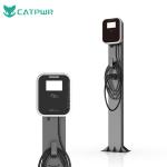 IEC 62196 Level 2 Floor Mounted EV Charger 11 Kw Home Charger High Efficiency