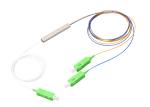 FTTB fiber optic splitter 1x2 Plc Splitter Steel Tube Cable 2 Way