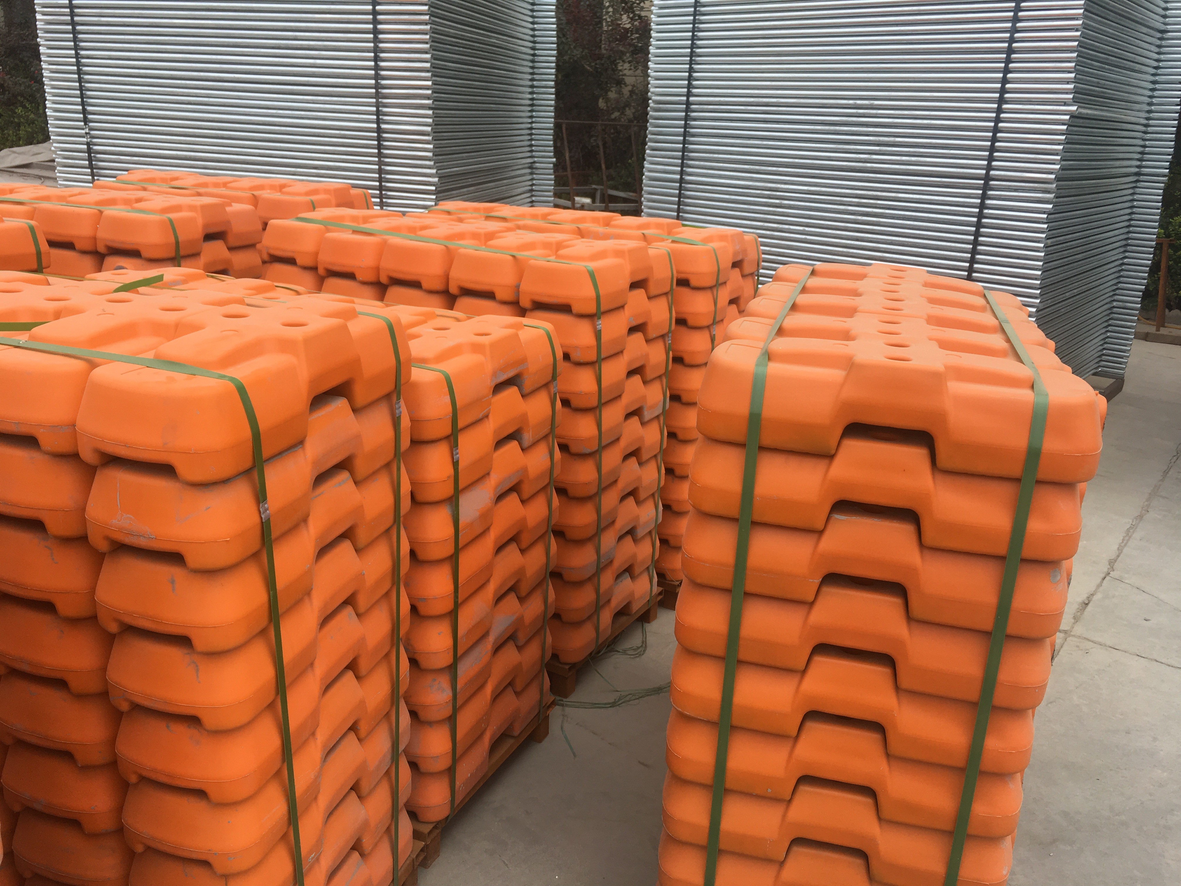 High Security Temporary Pool Fence Panels / Temporary Fence Netting 22.00kg