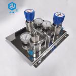 R1100 Serie Changeover Manifold Regulator Stainless Steel Semi Automatic