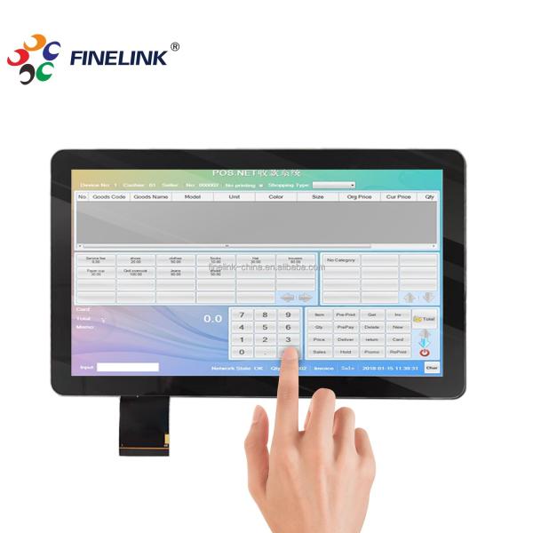Quality 11" Industrial Touch Screen Monitor with IP65 Rating and EETI Capacitive Touch Panel for sale