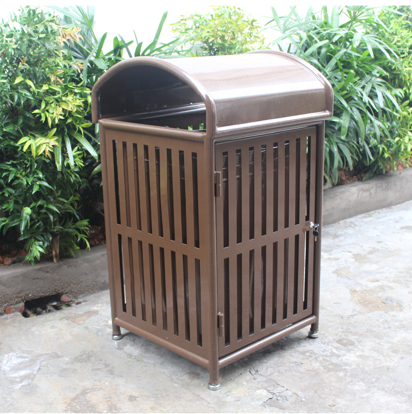 6 Feet Commercial Outdoor Metal Benches For Park Garden Community