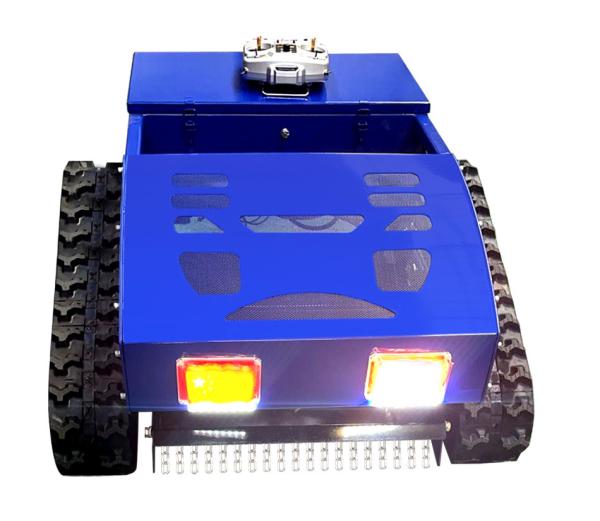 Adjustable Height Battery Powered Automatic Lawn Mower Robotic Remote Control