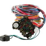 RoHS 21 Circuit universal Wiring Harness Kit With TE Connectors 17 Fuses / Relay