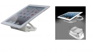 Chargeable Ipad Display Security , Tablet Display Security Devices With LED Visual Alarm