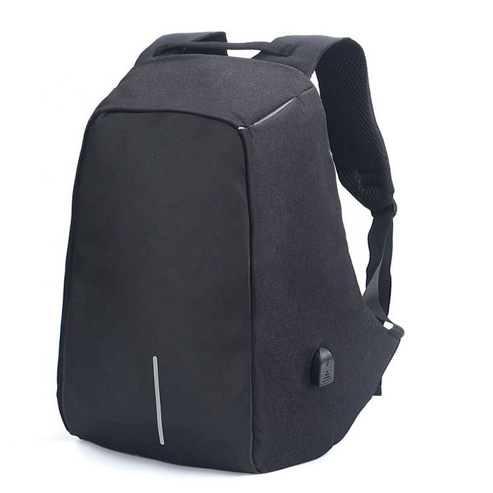 Reflective Anti Theft Travel Backpack , Business USB Charging Laptop Backpack
