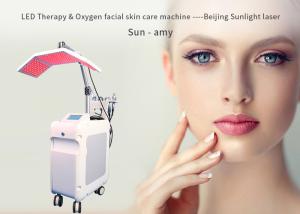 Wholesale Skin Care Oxygen Facial Treatment Machine , Oxygen Peeling Led Light Therapy Machine from china suppliers