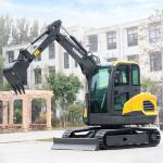 1800mm Wheelbase Small Excavation Machine 300mm Track Width 4000kg