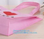Customized printed logo Eco Friendly Non Woven Bag, Promotional Custom Printed