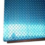 6mm 1220X2440mm Aluminum Checkered Plate 5052 H32 5bar Diamond Embossed Aluminum