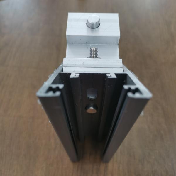 Height 10.5-40mm Aluminum Hardware Corner Joint connector For Top-Hung Casement