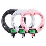96W 18inch Heart Shaped Led Ring Light Wireless Remote Selfie Makeup Ring Light