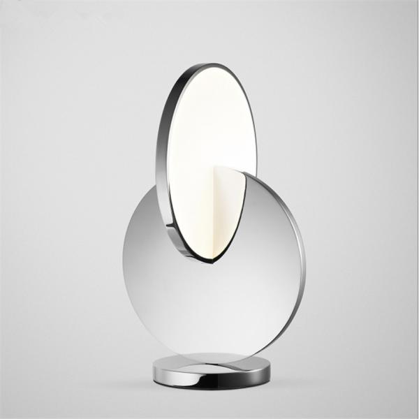 Post-modern Lee Broom Ring Table Lamp Led Metal Desk Light for Living Eclipse