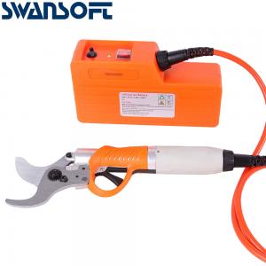 Wholesale SWANSOFT New Lithium Battery Pruner With Telescopic Pole Saw Cutter For Tree from china suppliers