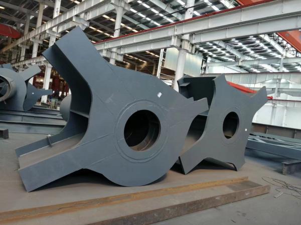 Customized Shape Prefabricated Steel Metal Members Fabrication Supply Service