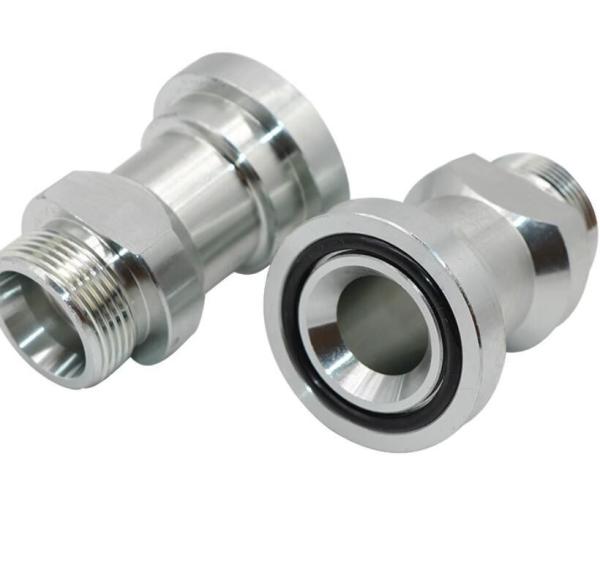 Metric Standard Reusable Carbon Steel and Stainless Hydraulic Hose Transition