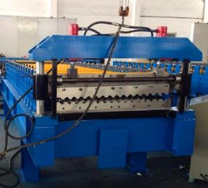 Wholesale Mold Forging Currogated Tile Cutter Machine / Roof Sheet Production Line 5.5 Kw Power from china suppliers
