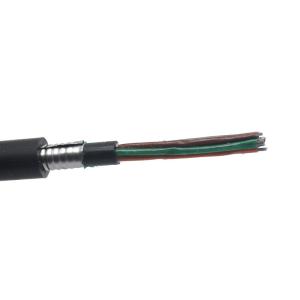 Wholesale GYTY53 Armored Fiber Optic Cable Stranded Loose Tube 2-144 Core Steel Tape Al Tape from china suppliers