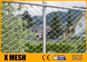 Wholesale 9 Gauge 50x50mm 6 Feet Chain Link Fence Panels Wire Mesh Security Fence from china suppliers