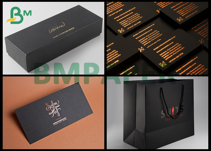 300 Gsm Two Sides Black Board In Sheet Be Used For Name Card