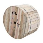 196C SM G652D ADSS Fiber Optic Cable Dielectric Outdoor Black Jacket 3KM/Drum