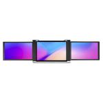 300cd 10.1in Laptop portable black Tri Screen Monitor 9mm Thickness for