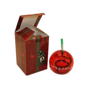 Wholesale Bauble Christmas Packaging Box 350 C1S Material Glossy Lamination from china suppliers