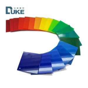China Duke Light Transmittance 93% Perspex Color Acrylic Sheets For Light Sign on sale