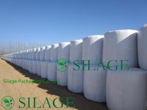 Wholesale White Color Silage Wrap Film 750mm for Large Round Baler from china suppliers