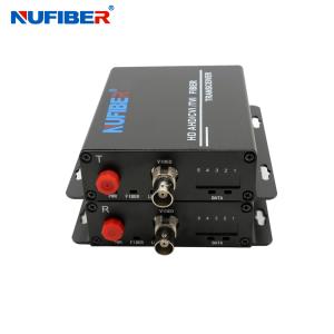 Wholesale HD 1080P Fiber Optic Video Converter 1CH RS485 Data Support AHD TVI CVI Camera from china suppliers