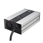 MCU Controlled Motorcycle Battery Charger 60v 72v Output in Dual Black/Silver