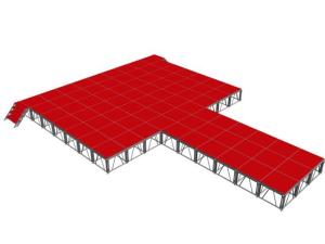 Wholesale Wholesale Aluminum Alloy Adjustable Stage With Red Color from china suppliers