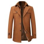 GARMENT DYED Customise OEM Winter Suit for Men's Woolen Business Casual Small